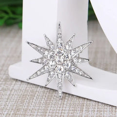 "Verlaine" Starburst Brooch