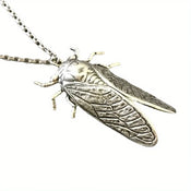 "Itzalisse" Insect Pendant Necklace width=100 