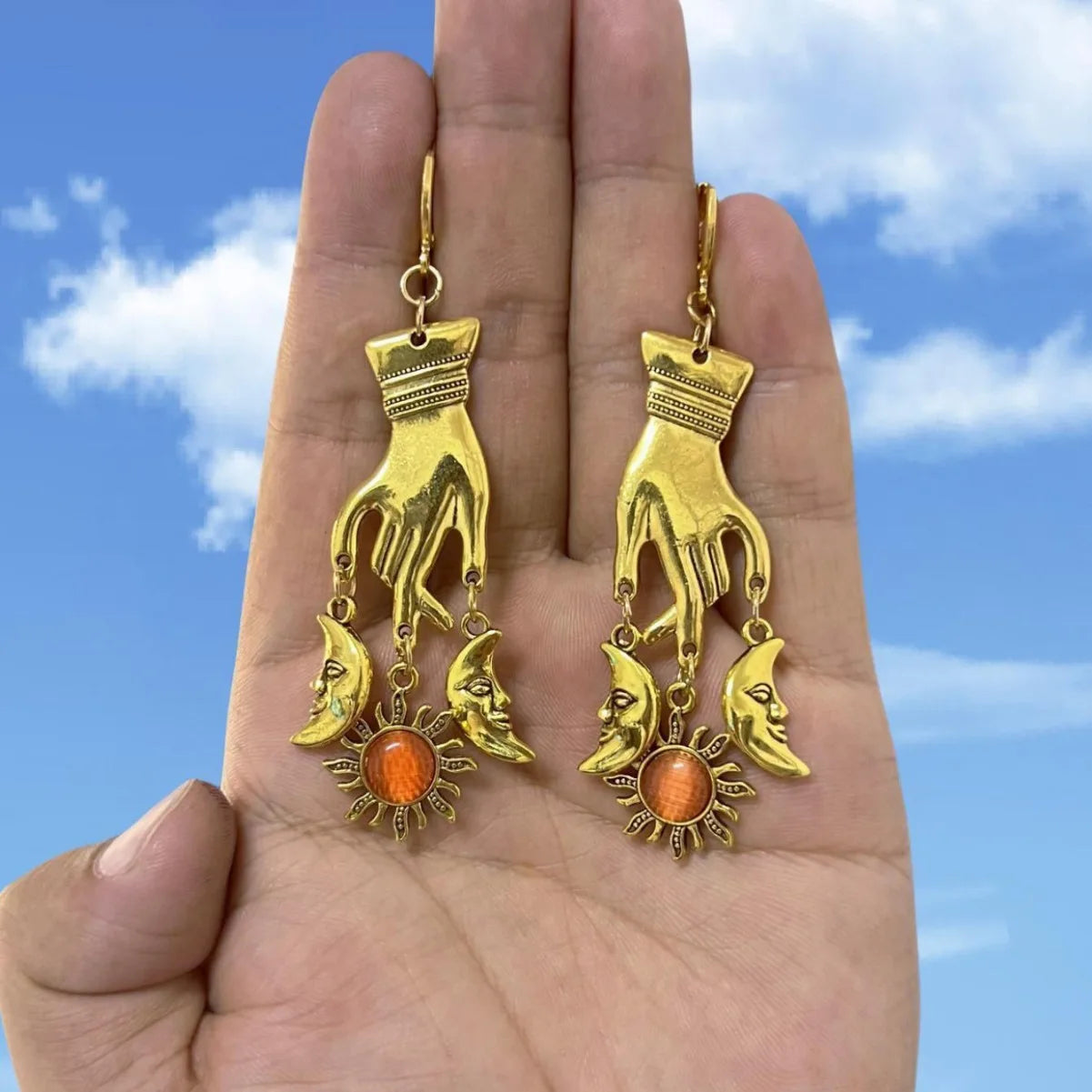 "Yolitza" Sun Earrings