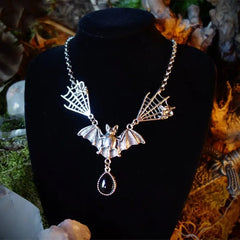 "Hexoria" Cross Bat Choker