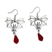 "Wynterra" Bat Earrings width=100 