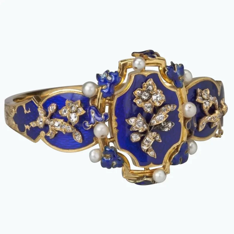 "Philomara" Retro Pearl Ring