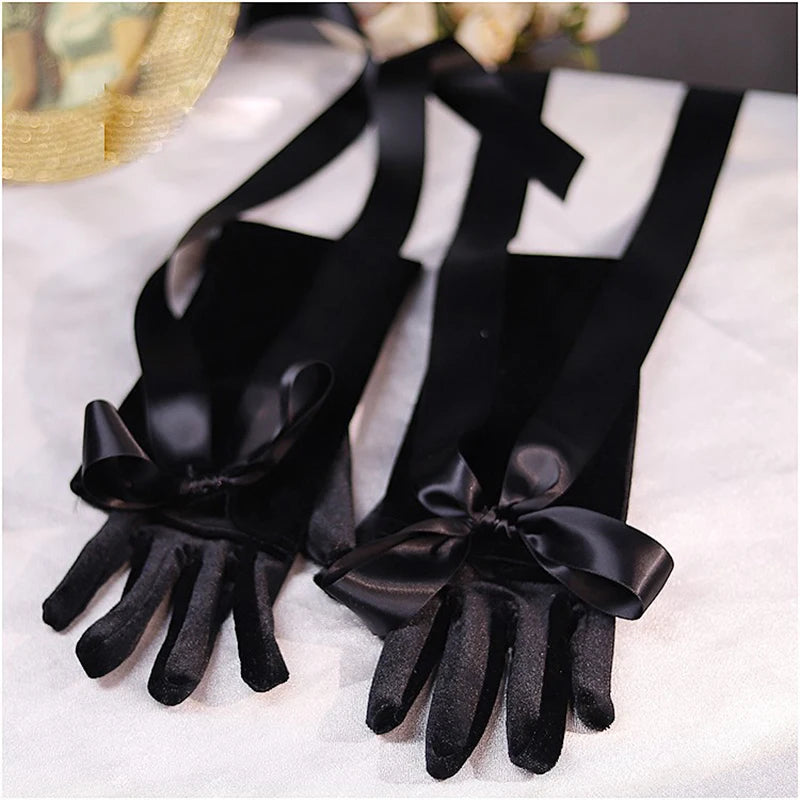 "Hepburn" Long French Gloves