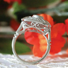 "Helionis" Palace Rhinestone Ring