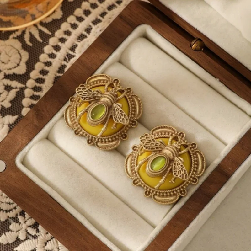 "Seraphinae" Bee Earrings