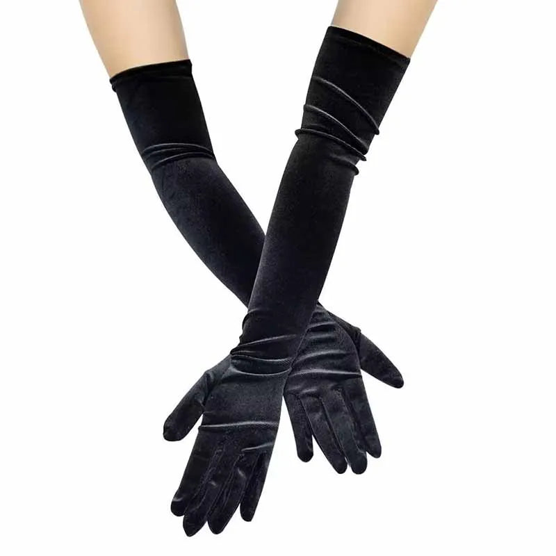 "Hepburn" Long French Gloves