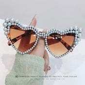 "Palisara" Heart Sunglasses width=100 
