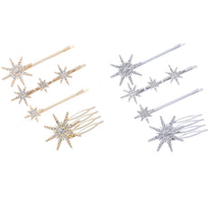 "Aureline" Bridal Hair Barrettes