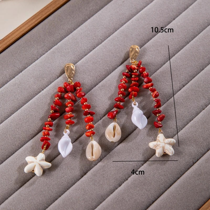 "Thalavine" Bohemian Earrings