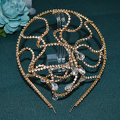 "Jeslynn" Rhinestone Headband width=100 