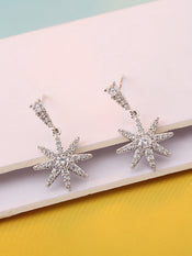 "Antheline" Star Earrings width=100 