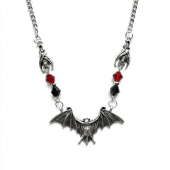 "Hexoria" Cross Bat Choker