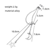 "Calyphene" Bat Drop Earrings width=100 