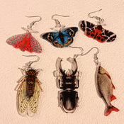 "Entomara" Insect Party Earrings width=100 