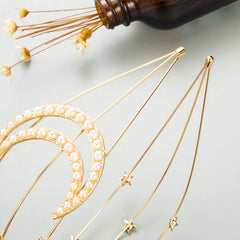 "Maia" Moon and Stars Crown