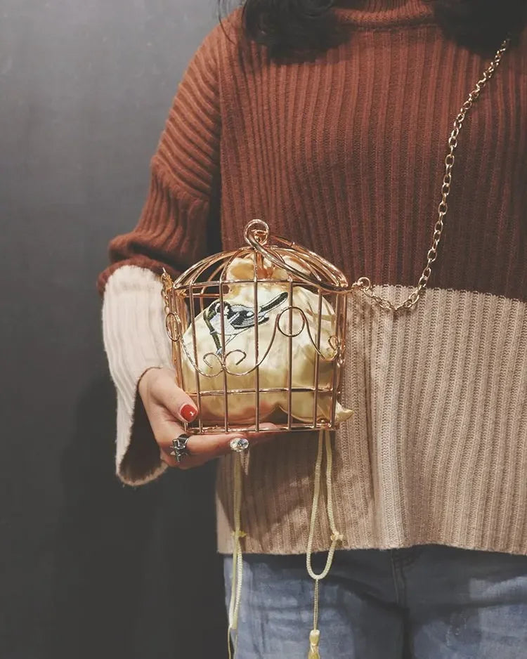"Avery" Birdcage Bag