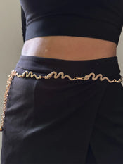 "Tlanexa" Waist Chain Belt width=100 