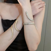 "Ethelaira" Snake Bracelet Ring Set width=100 