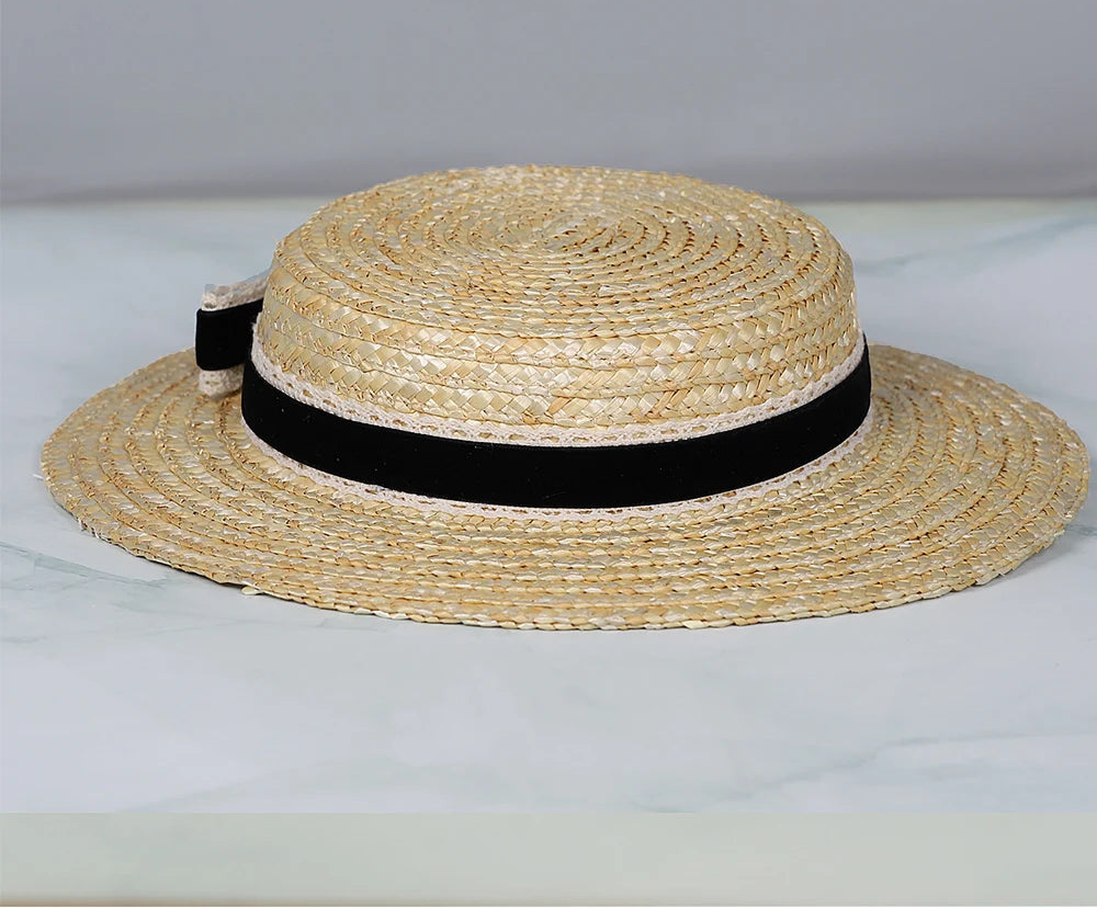 "Buster" Pork Pie Straw Hat