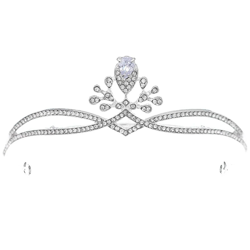 "Emmeline" Water Drop Crown Headband