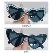 "Palisara" Heart Sunglasses width=100 