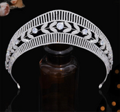 "Elinette" Diana Crown Tiara width=100 
