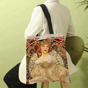"Temperance" Mucha Tote Bag width=100 