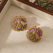 "Seraphinae" Bee Earrings width=100 