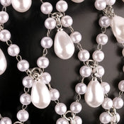 "Perlona" Pearl Net Headband width=100 