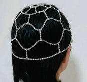 "Pulcheria" Crystal Flapper Headpiece width=100 