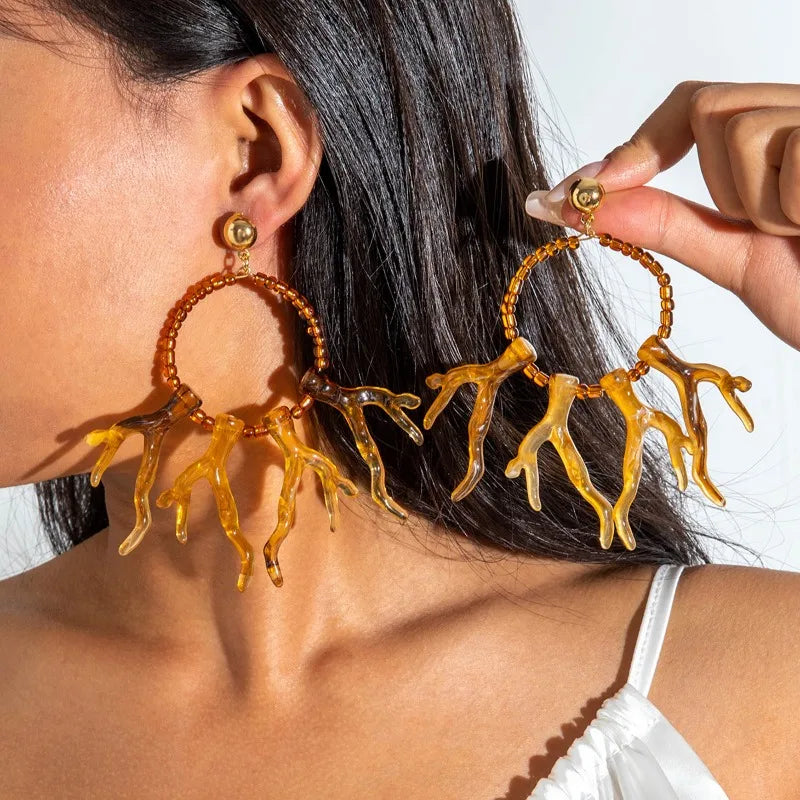 "Thalavine" Bohemian Earrings
