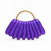 "Marbelle" Wave Shell Clutch width=100 