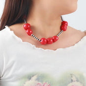 "Andryelle" Cherry Pendant Necklace width=100 