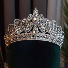 "Merilla" Rhinestone Tiara Headpiece