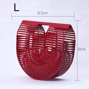 "Bambelina" Bamboo Beach Bag width=100 