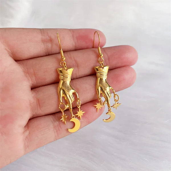 "Selinthra" Celestial Earrings