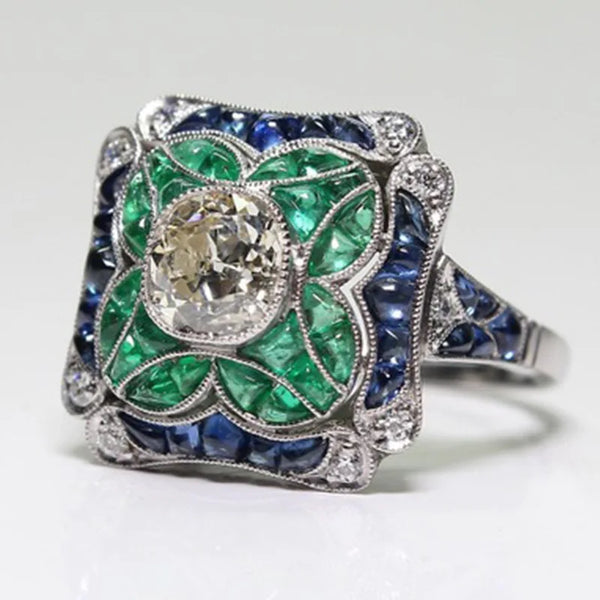 "Corvessa" Art Deco Ring