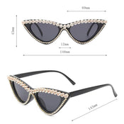 "Aurivale" Cat Eye Sunglasses width=100 