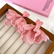 "Roselle" Pink Flower Drops width=100 