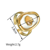 "Selianthra" Adjustable Hand Ring width=100 