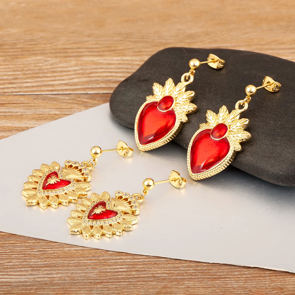 "Liviara" Drop Earrings