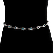 "Saphenisse" Wide Eye Waist Belt width=100 