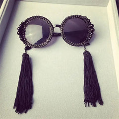 "Regalisse" Tassel Sunglasses
