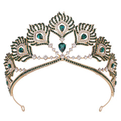 "Marcelline" Rhinestone Tiara
