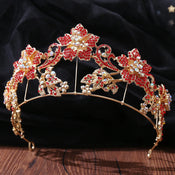 "Persis" Baroque Crystal Tiara width=100 