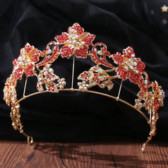 "Persis" Baroque Crystal Tiara