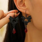 "Wynterra" Bat Earrings width=100 