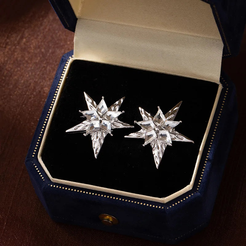 "Melivine" Star Drop Earrings