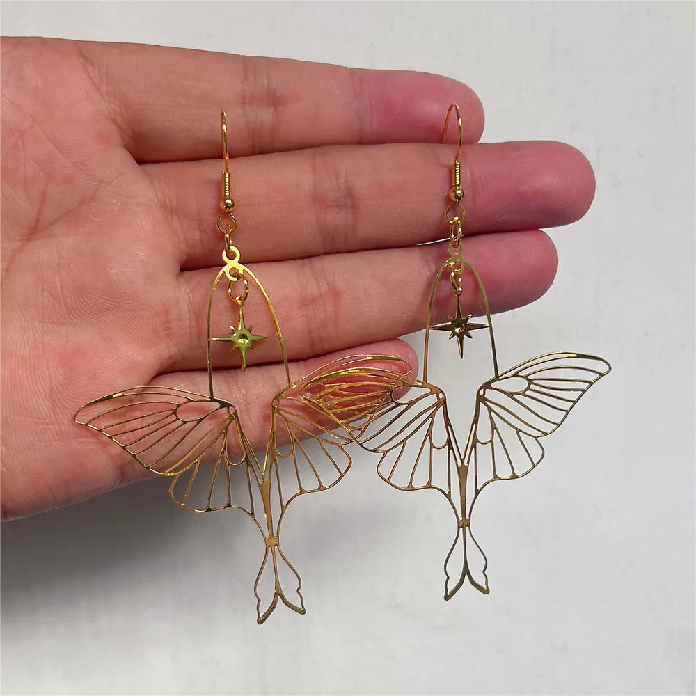"Luminisse" Moth Earrings Collection