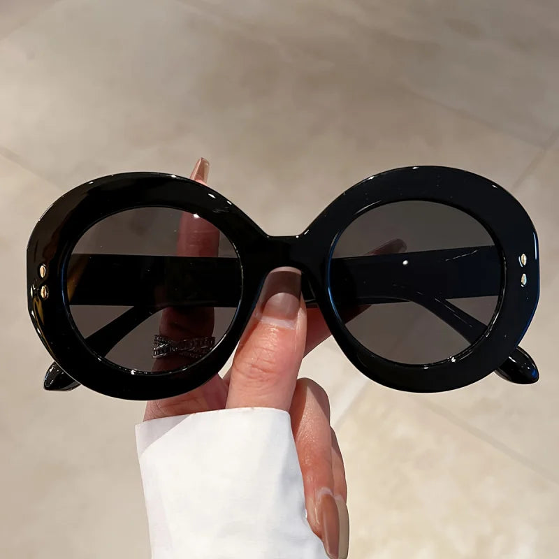 "Wyntheris" Circular Sunglasses